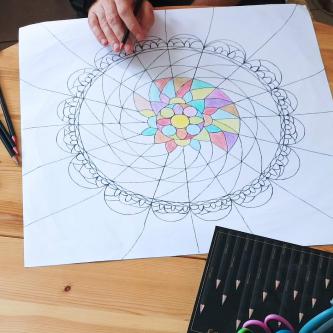 Atelier création mandala